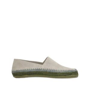 LOEWE Men's Suede Espadrille Flats Men LIGHT GREY Sandals